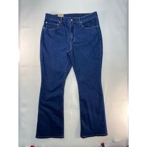 Levis 725 High Rise Bootcut Jeans Dark Wash Blue Denim 33x30 NWT 18759-2860